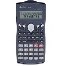Vector KAV CS-103 scientific calculator, 279 functions, 80x170mm, black