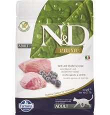 FARMINA N&D Prime Cat Lamb and Blueberry Adult - dry cat food - 300 g