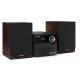 Sharp XL-B517D Home audio micro system 45 W Brown