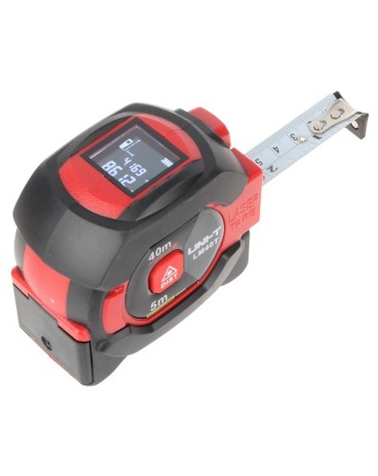 Laser distance meter + tape measure LM-40T