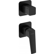 Concealed shower mixer with shower diverter