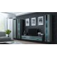 Cama TV stand VIGO NEW 30/180/40 white/grey gloss