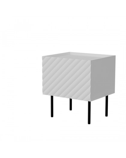 Cama LUCCA bedside cabinet, 2 pcs, 47x40x52, white