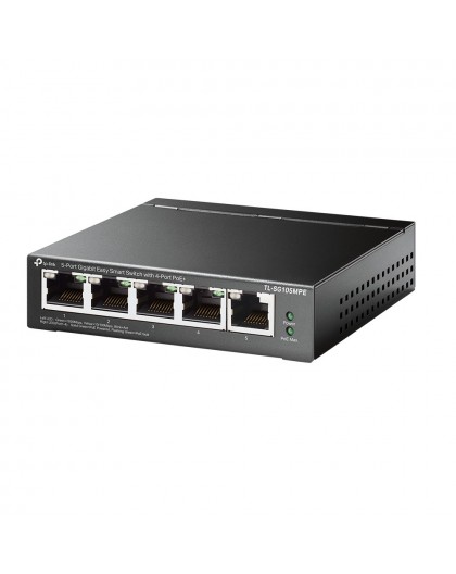 TP-Link 5-Port Gigabit Easy Smart Switch with 4-Port PoE+