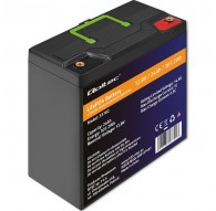 Qoltec LiFePO4 Lithium Iron Phosphate Battery | 12.8V | 24Ah | 307.2Wh | BMS