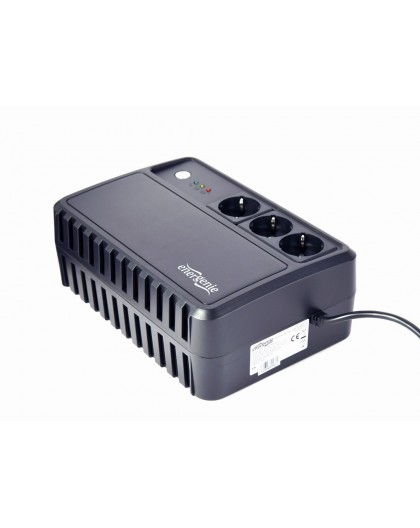 Gembird EG-UPS-3SDT600-01 uninterruptible power supply (UPS) Line-Interactive 0.6 kVA 360 W 3 AC outlet(s)