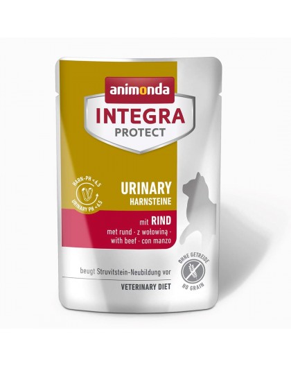ANIMONDA Integra Protect Urinary Struvite with Beef - Wet Food for Cats - 85g