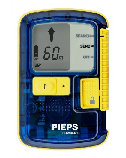 Pieps Powder Beacon BT avalanche detector Blue- Yellow