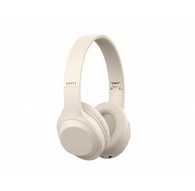 Havit H628BT - wireless on-ear headphones, beige
