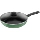 BALLARINI CAPRERA Saute pan with lid 28 cm green