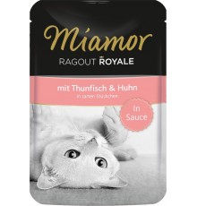 Miamor Royal ragout in sauce Tuna and chicken