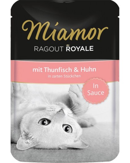 Miamor Royal ragout in sauce Tuna and chicken