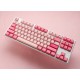 Ducky One 3 TKL Gossamer Pink keyboard Gaming USB US English Pink, White