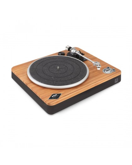 The House Of Marley Stir It Up Wireless Belt-drive audio turntable Black, Wood Manual