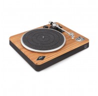 The House Of Marley Stir It Up Wireless Belt-drive audio turntable Black, Wood Manual