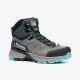 Scarpa RUSH TRK GTX WOMAN Female Adult Grey, Aqua colour
