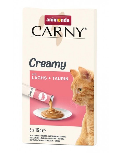 ANIMONDA Carny Salmon with taurine - cat treats - 6 x 15g