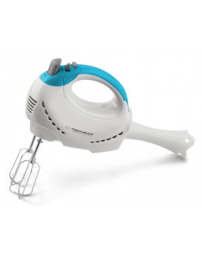 Esperanza EKM010 mixer Hand mixer 300 W Light Blue, White