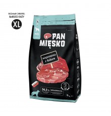 Mr. Pork meat with a wild boar XL - Dry dog ​​food - 9kg