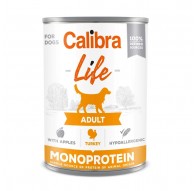 CALIBRA Dog Life Adult Turkey with apples - wet dog food - 400g