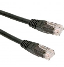Gembird PP12-3M/BK networking cable Black Cat5e U/UTP (UTP)