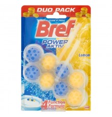 BREF WC Suspension Power Aktiv Lemon 2x50g