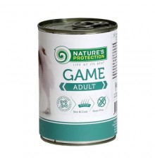 NATURE'S PROTECTION Adult Game - wet dog food - 400 g