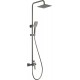 Rain shower with shower faucet