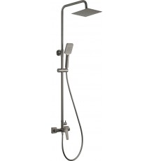 Rain shower with shower faucet