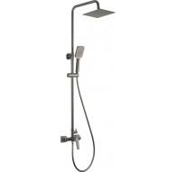 Rain shower with shower faucet
