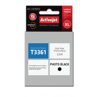 Activejet AE-33PBNX Ink (replacement for Epson 33XL T3361 Supreme 12 ml photo black)