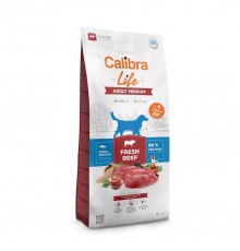 CALIBRA Dog Life Adult Medium Fresh Beef - dry dog food - 12kg