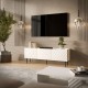 Cama LUCCA 3D TV cabinet 165x40x59 white