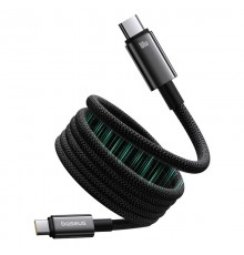 Baseus Tungsten Magnetic USB C to USB C fast charging cable 1 m 100 W Black
