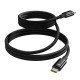 Baseus Tungsten Magnetic USB C to USB C fast charging cable 1 m 100 W Black