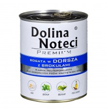 DOLINA NOTECI Premium Rich in cod and broccoli - wet dog food - 800 g