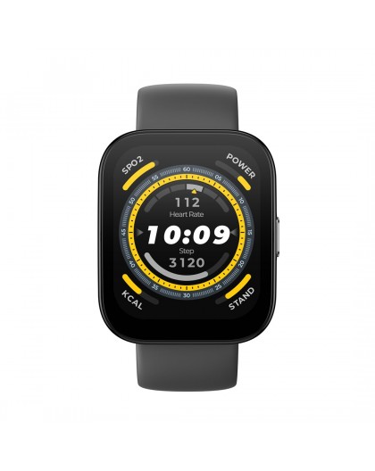 Amazfit Bip 5 4.85 cm (1.91") LCD 38 mm Digital 320 x 380 pixels Touchscreen Black GPS (satellite)