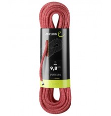 Edelrid 710790802000 climbing rope Red 80000 mm 9.8 mm Polyamide 1 pc(s)