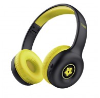 Trust Nouna Headset Wired & Wireless Head-band Calls/Music USB Type-C Bluetooth Black, Yellow