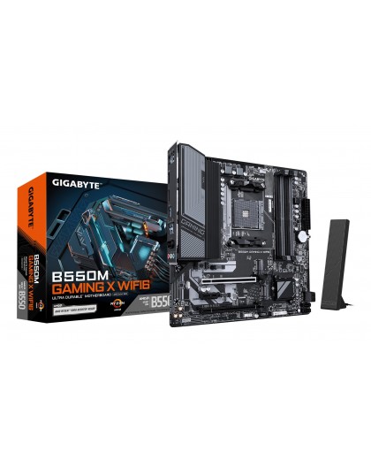 Gigabyte B550M GAMING X WIFI6 (B550,AM4,mATX,DDR4) Motherboard