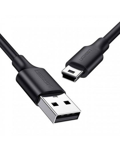 Ugreen USB cable - mini USB 480 Mbps 3 m US132 (black)