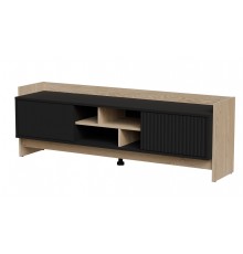 Cama RTV PORTO 2D cabinet 150x38x50 oak/black