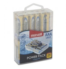 MAXELL battery Alkaline LR03, VALUE BOX 24 pcs.