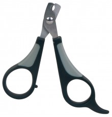 TRIXIE 2373 pet grooming scissors Black, Grey