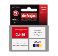 Activejet ACC-36N Ink cartridge (replacement for Canon CLI-36 Supreme 12.5 ml colour)