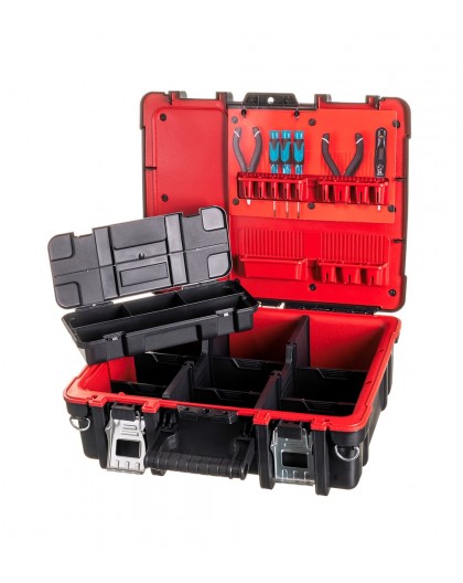 Keter 237003 equipment case Hard shell case Black, Red