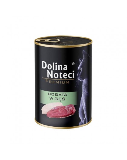 DOLINA NOTECI Premium Rich in goose - wet cat food - 400g