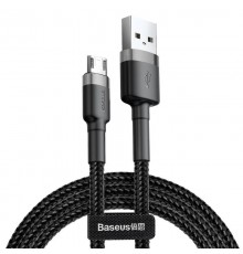 Baseus Cafule 2.4A 1m Micro USB cable (grey/black)