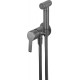 Concealed bidet mixer with bidetta shower head