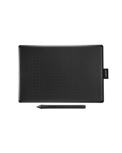 Wacom One by Medium graphic tablet Black, Red 2540 lpi 216 x 135 mm USB